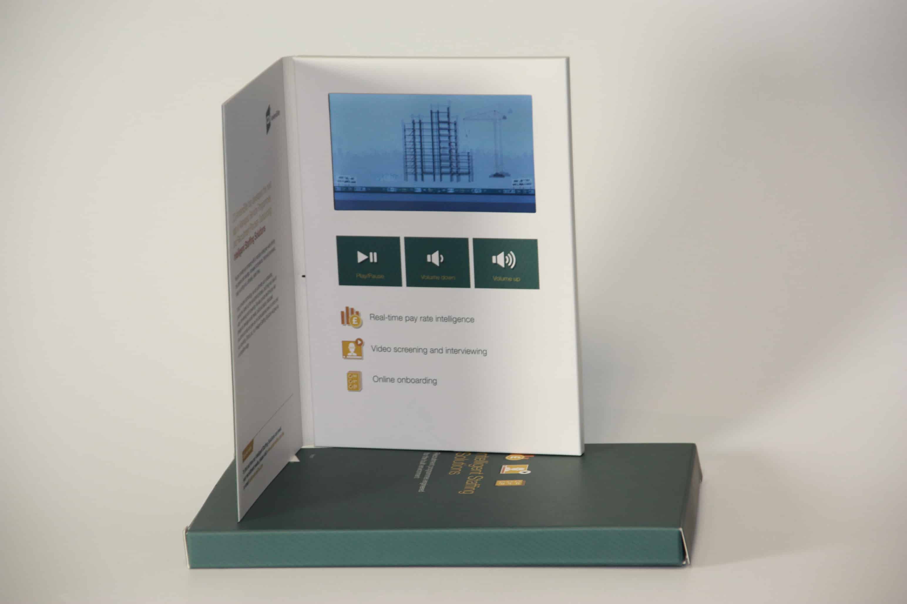 Video brochure with Logoed Presentation Box