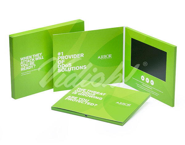 7.0 HD 210x170mm Softback Video Brochure & Softback Box - Arbor