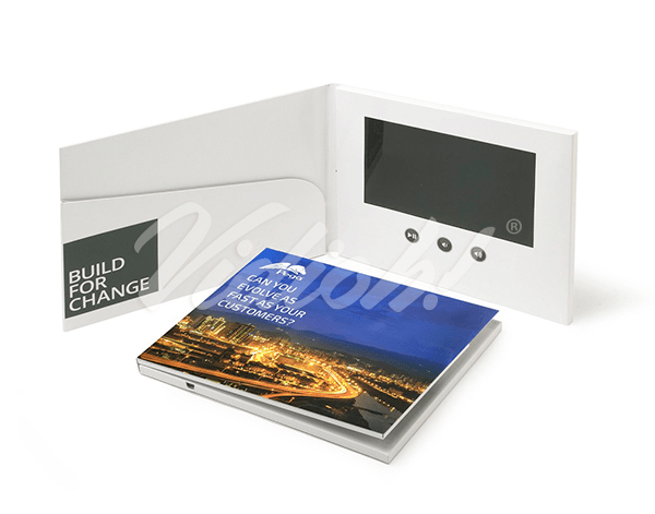 7.0 HD 210x170mm Softback Video Brochure with Pocket - Pega