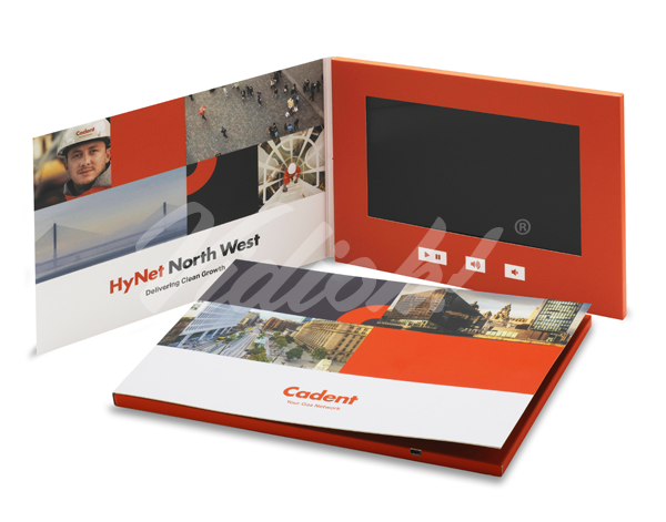 10 HD A4 Landscape Softback Video Brochure - Cadent